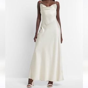 BRAND NEW Satin Maxi Slip Dress.  Size S